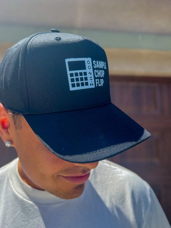 Sample Chop Flip Hat – Music Producer Classic (Black & White) - Image 2