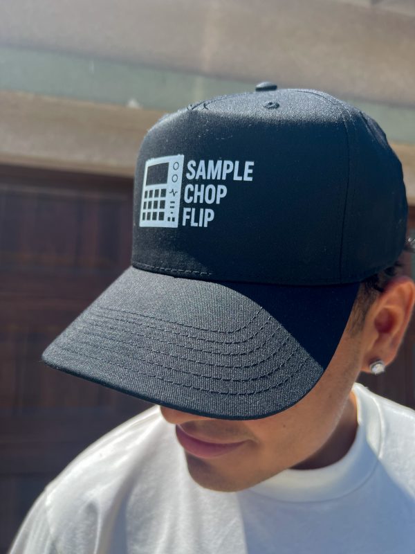 Sample Chop Flip Hat – Music Producer Classic (Black & White) - Image 3
