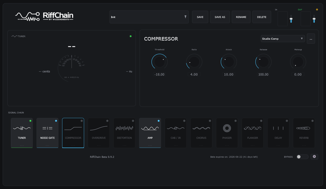 RiffChain (Beta) – Modern Modular Guitar Effects Suite with Amp Sims, IR Loading & Creative FX - Image 2